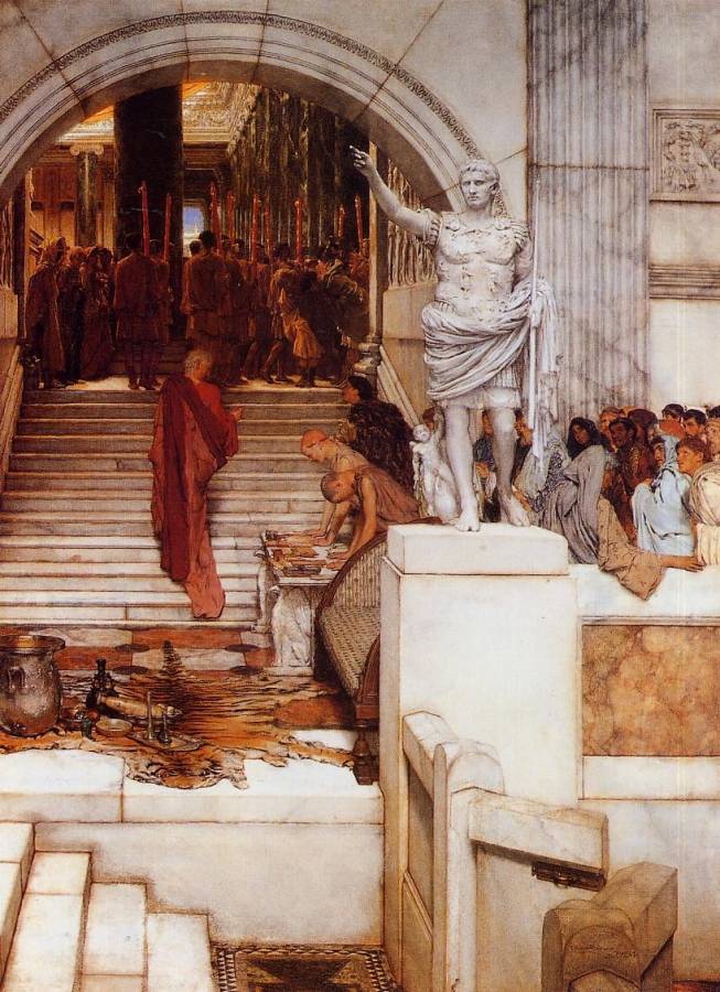 Alma-Tadema Lawrence - Apres l-audience.jpg